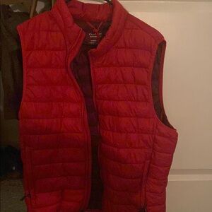 Red Quilted Vest